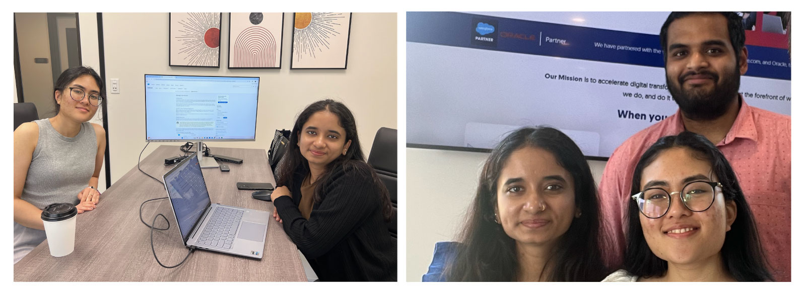 Interns supporting STL tornado recovery with Salesforce and GenAI